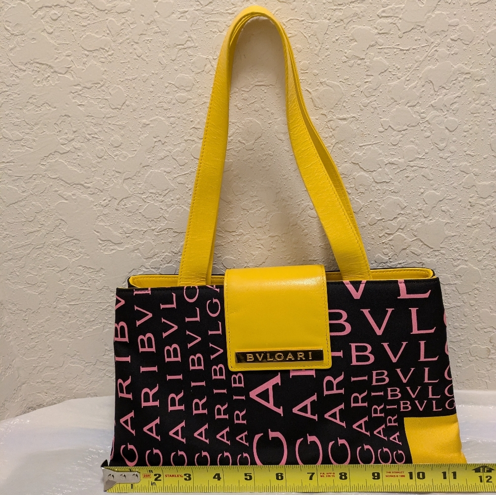 **BVLGARI** Logo Shoulder Semi Shoulder Bag - Picture 3 of 10